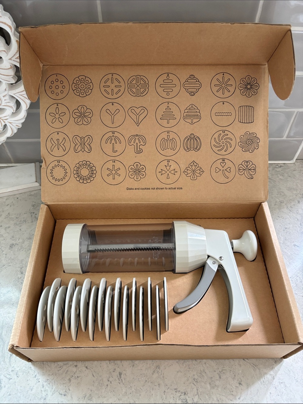 Pampered Chef Cookie Press 1525 NEW